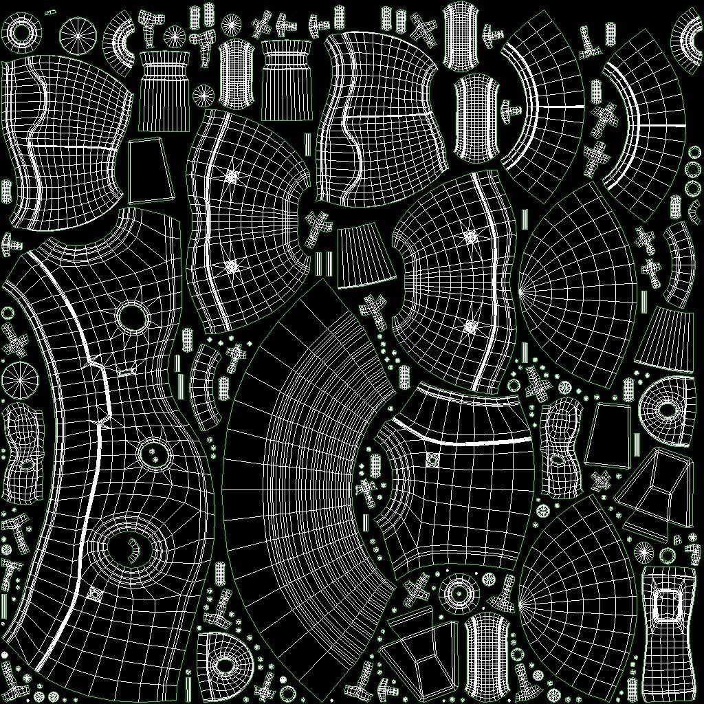 10 Cute Robots Low-poly 3D model_12