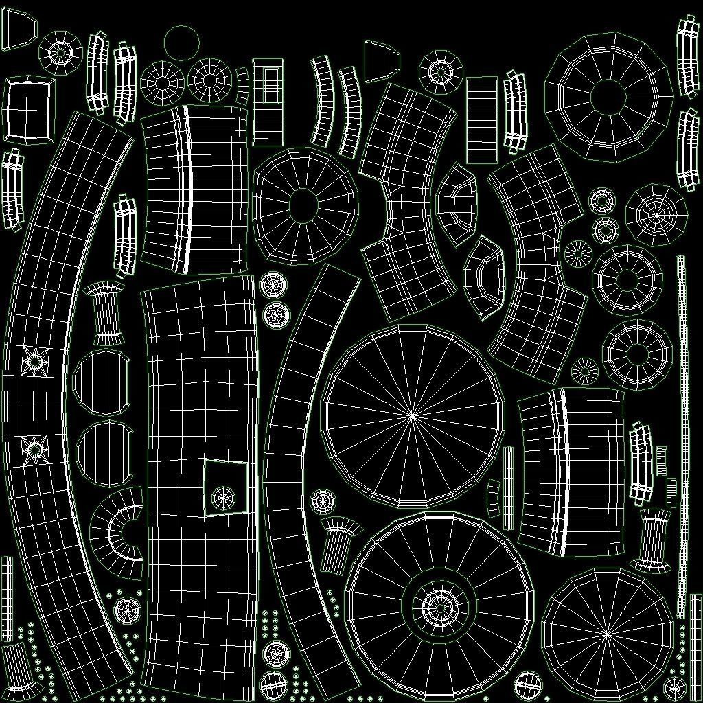 10 Cute Robots Low-poly 3D model_4