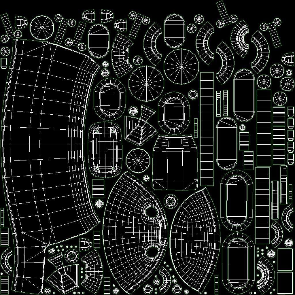 10 Cute Robots Low-poly 3D model_20