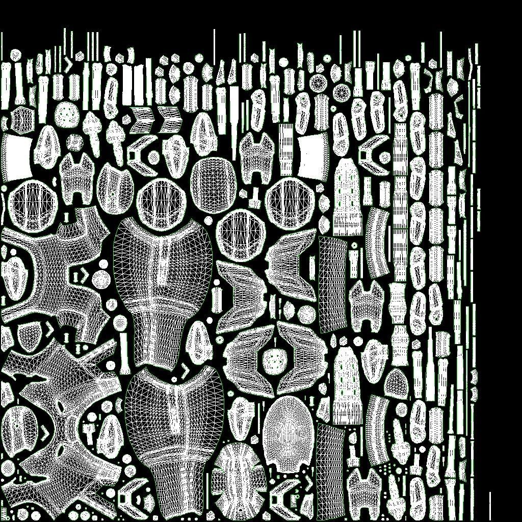 10 Cute Robots Low-poly 3D model_41