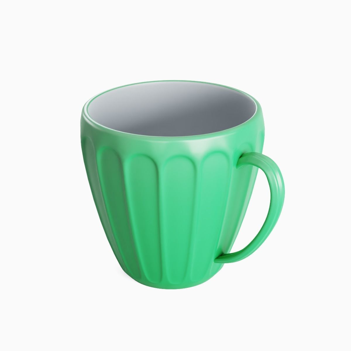 Tea Cup 02 3D model_5