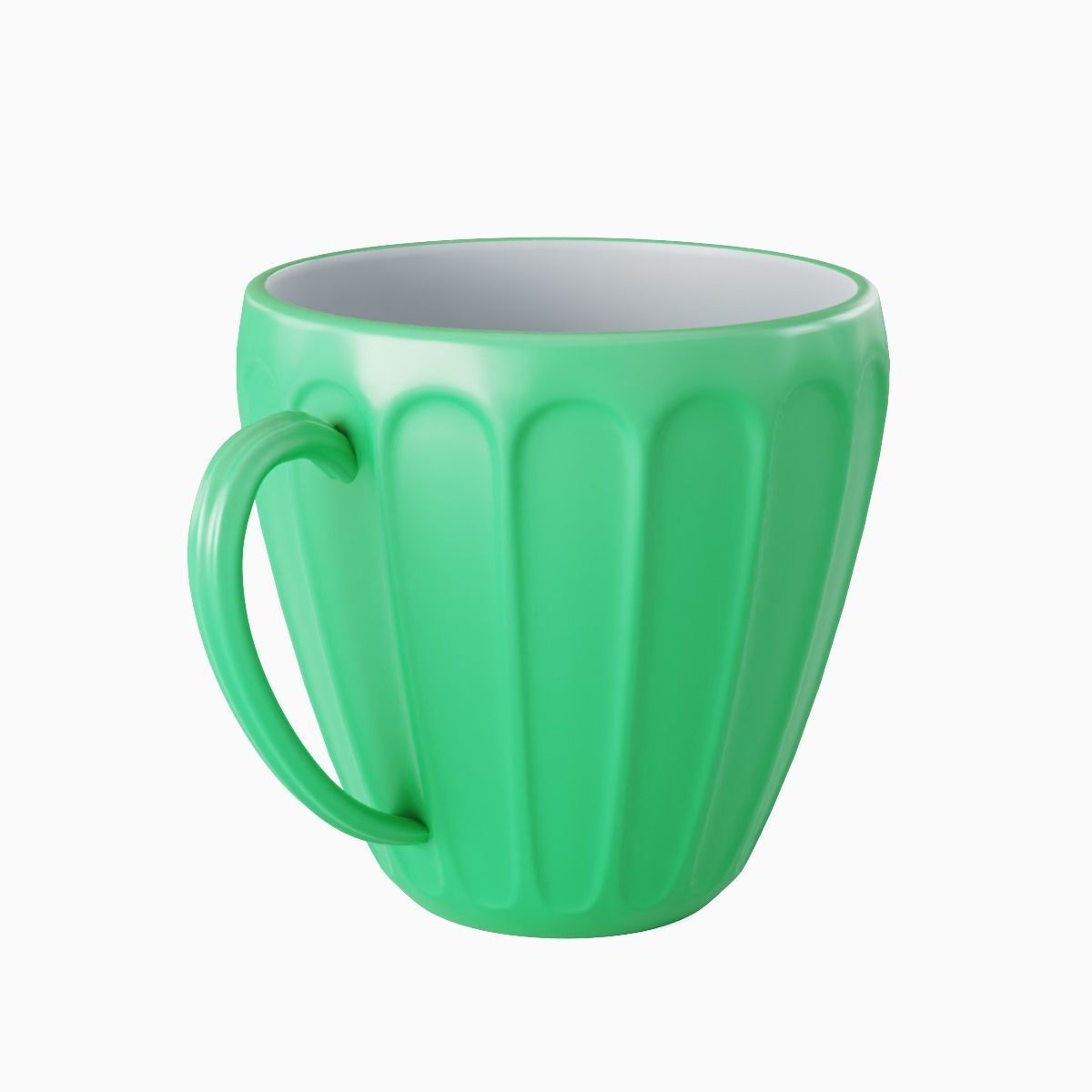 Tea Cup 02 3D model_9