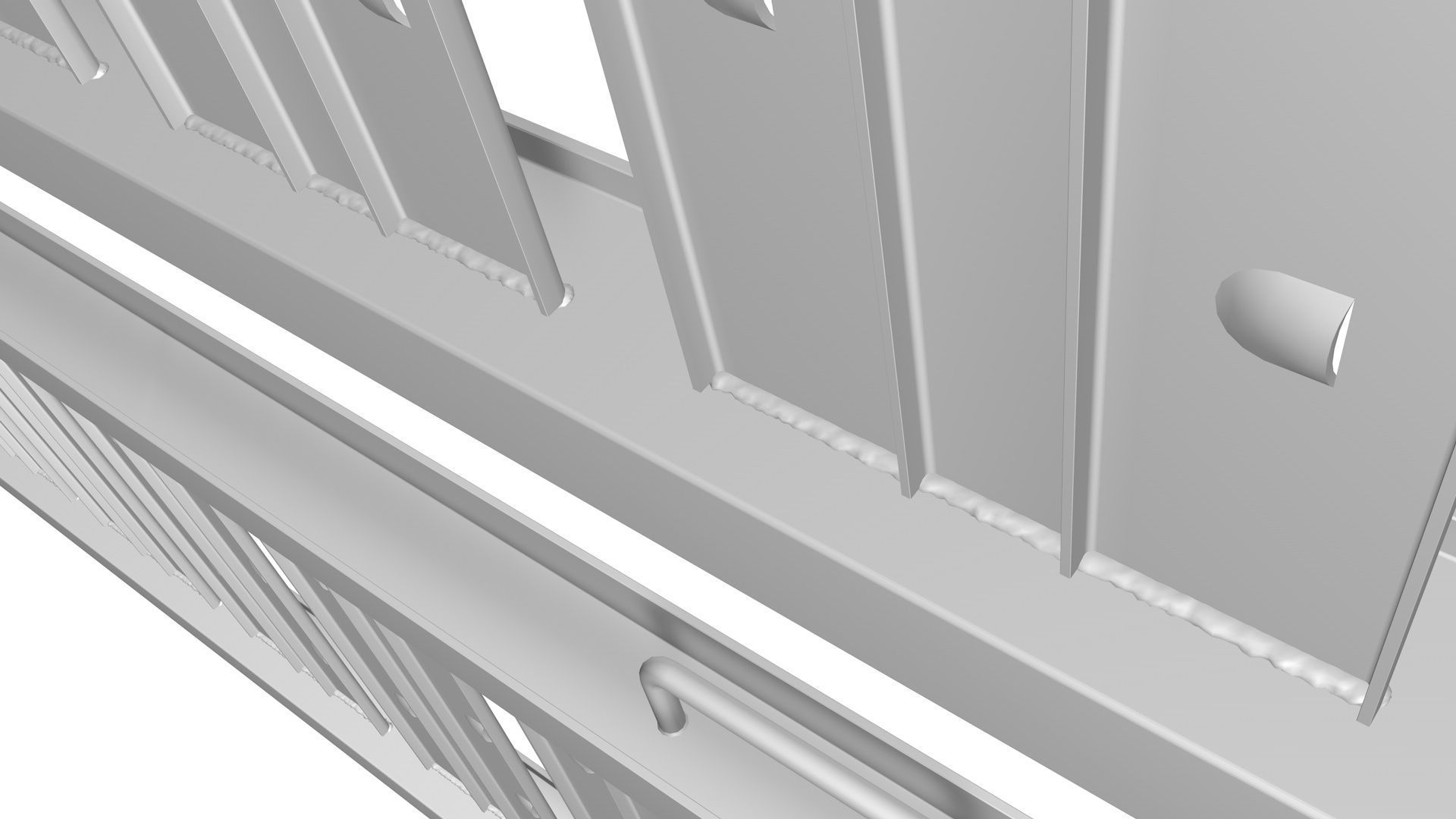 Sand truck 3D model_6