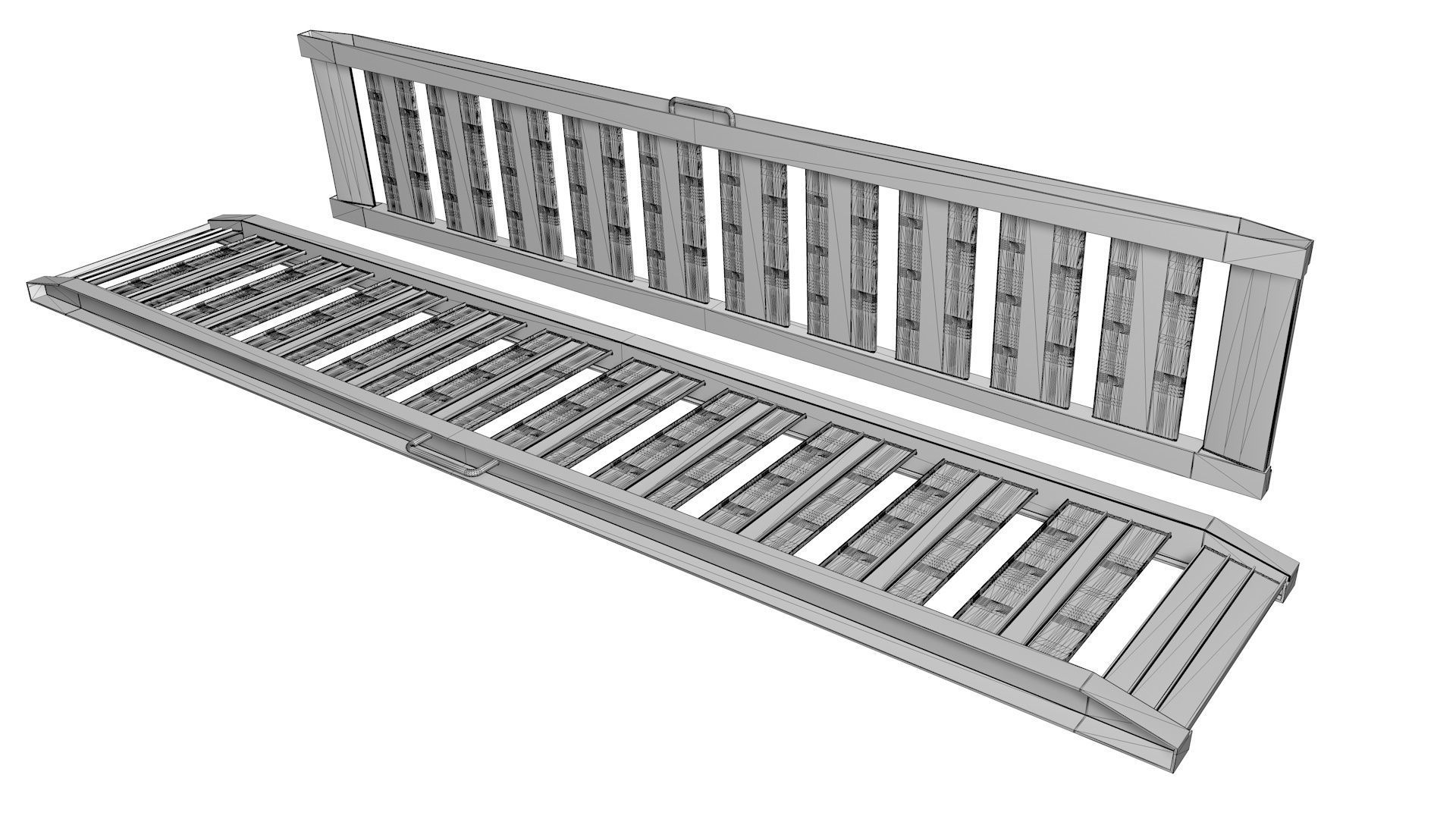 Sand truck 3D model_9