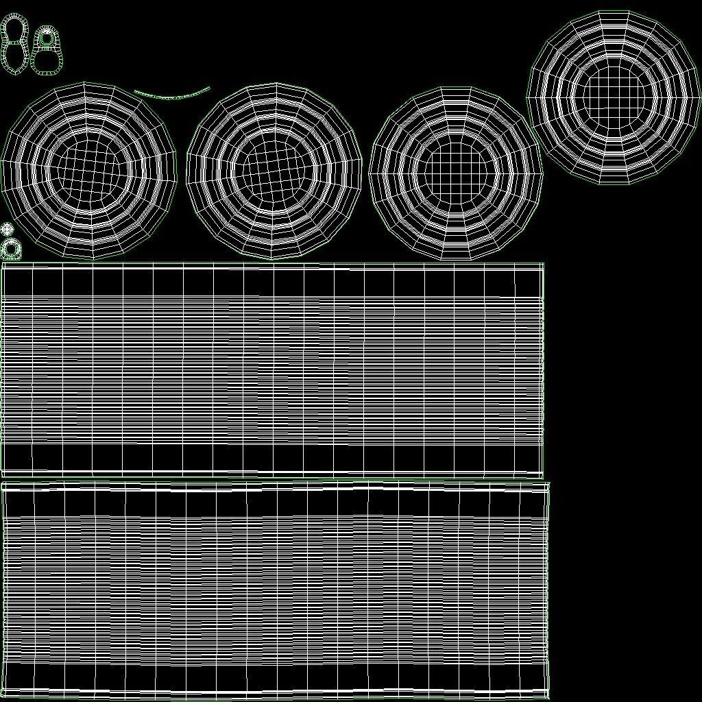 Tin Can v1 Low-poly 3D model_14