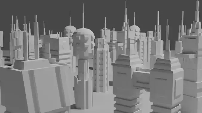 Futuristic Buildings Phase Bundle