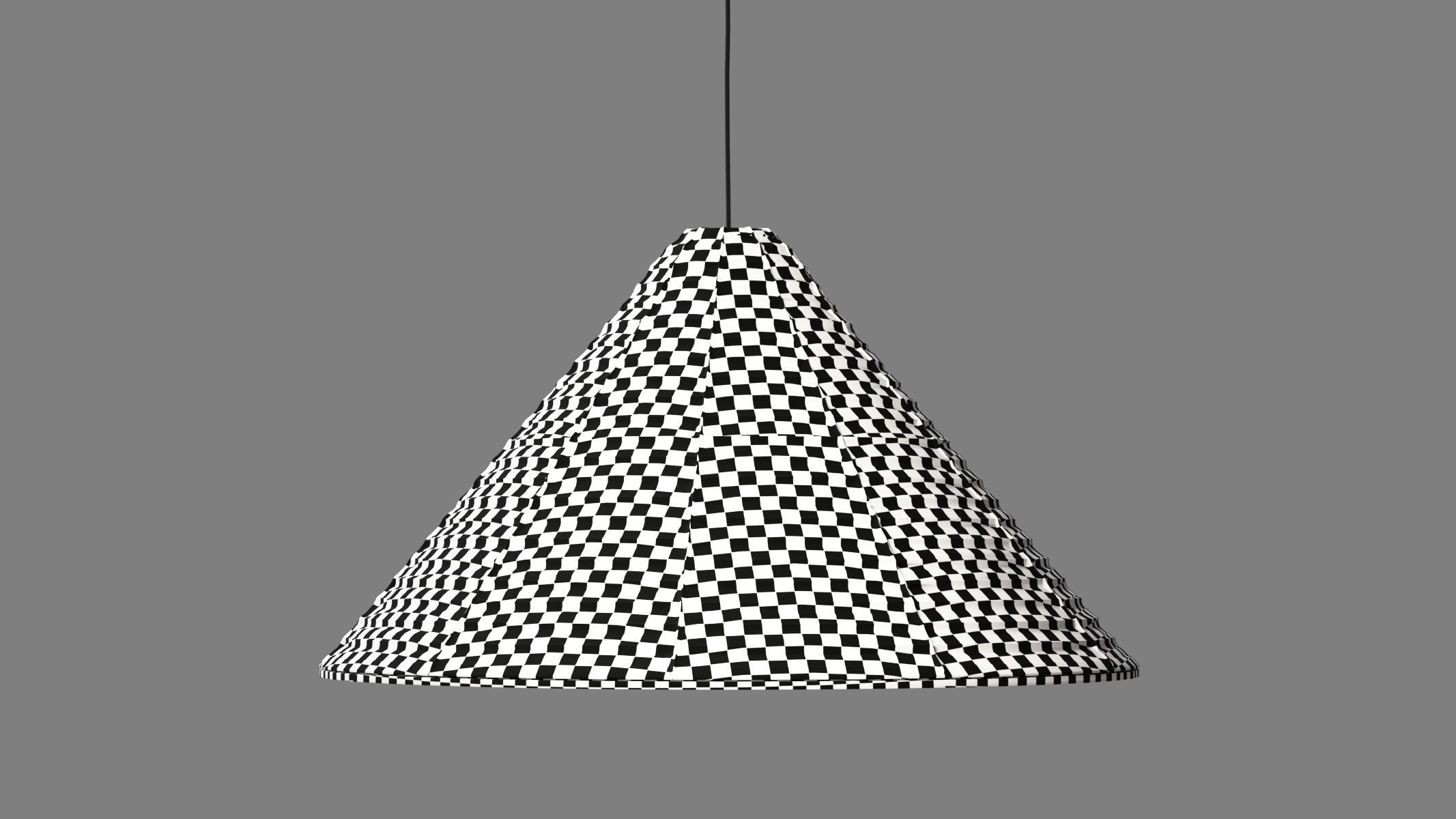 N-PL01 Pendant Lamp by Norm Architects for Karimoku Case 1000 mm 3D model_5