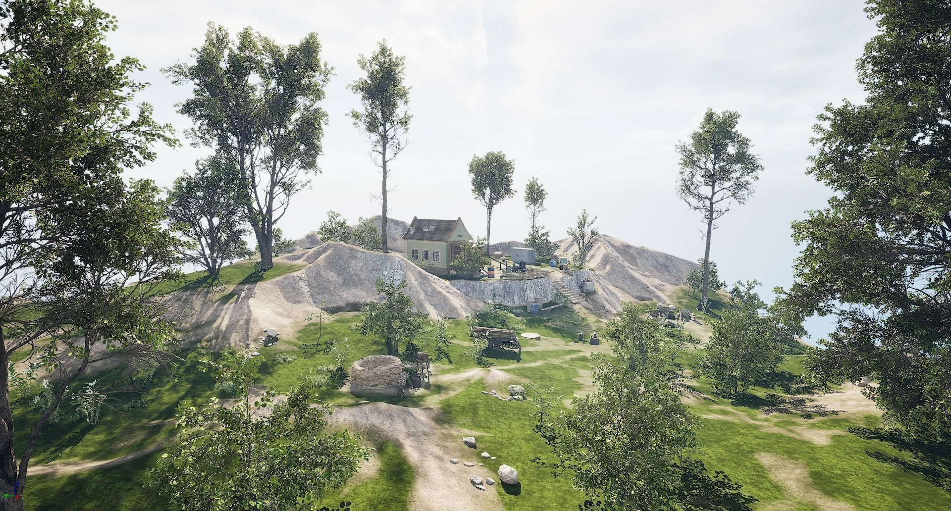 UE5 Warm Country For Game Movie VR 3D model_5