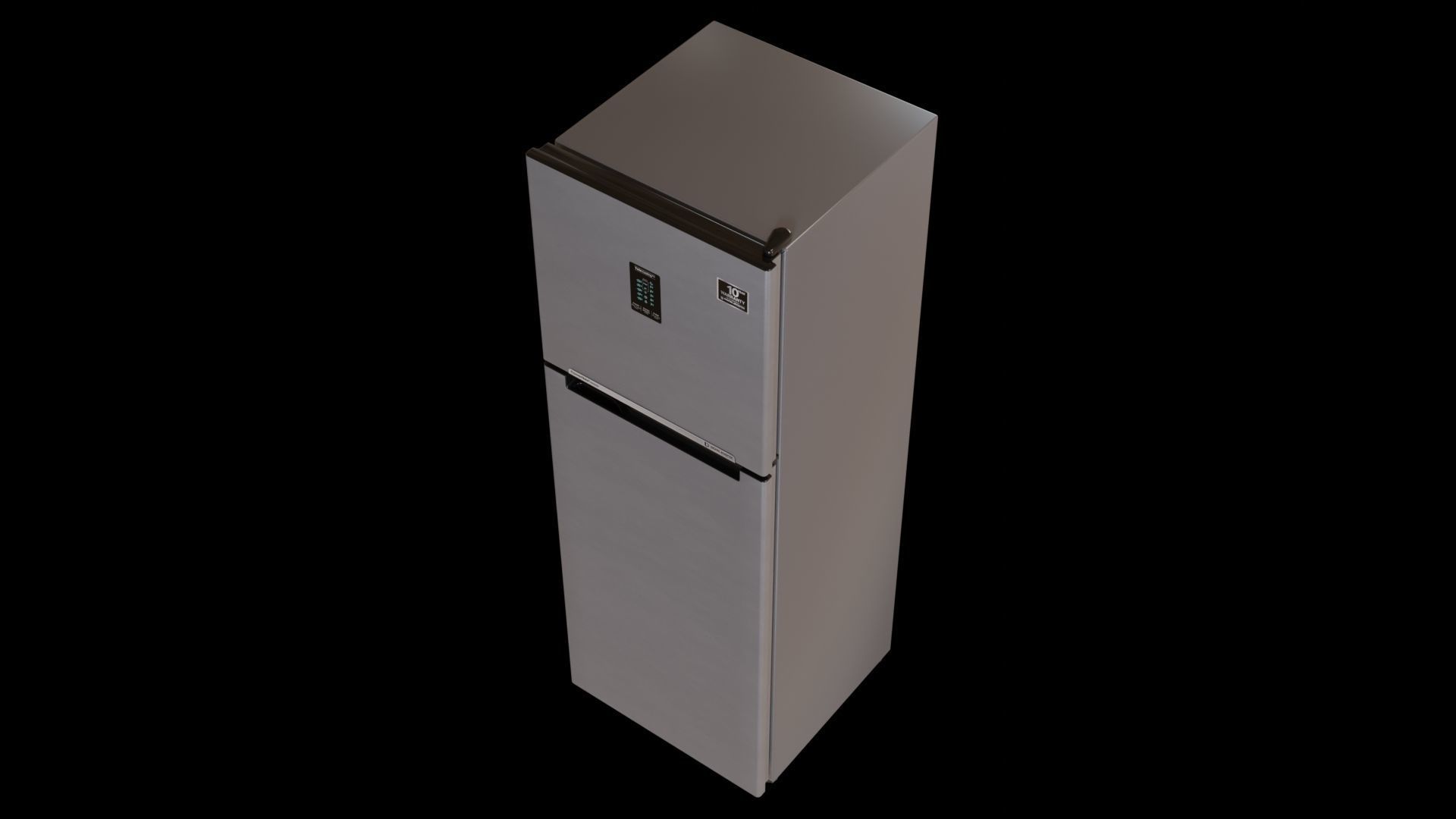 Fridge Low-poly 3D model_6