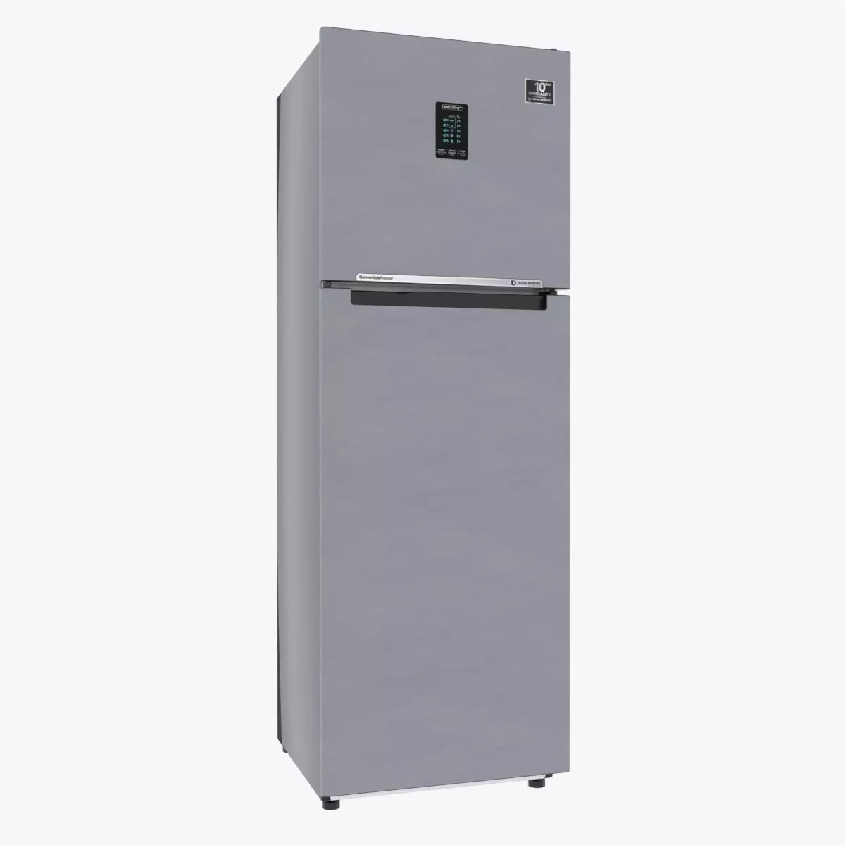Fridge Low-poly 3D model_0