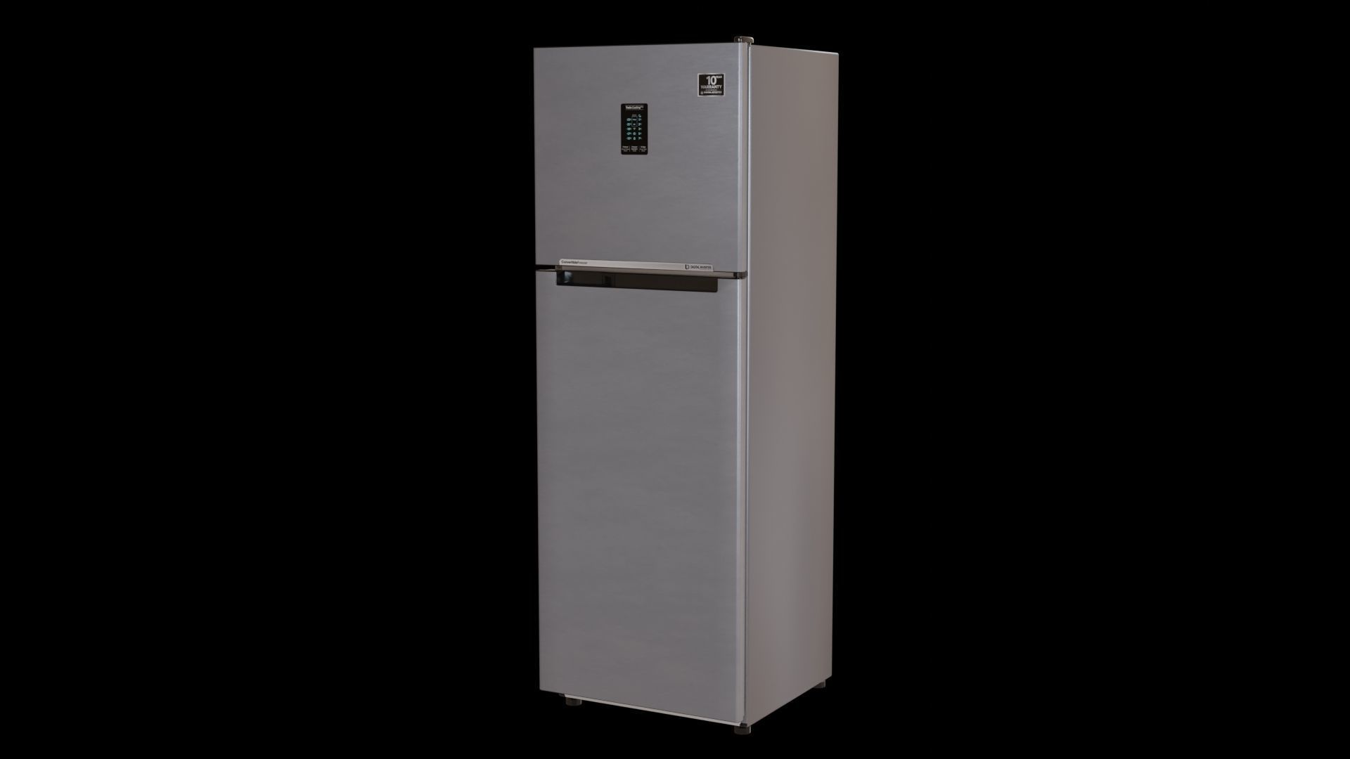 Fridge Low-poly 3D model_3