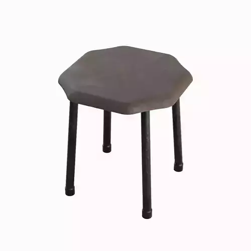 Steel Stool B 01
