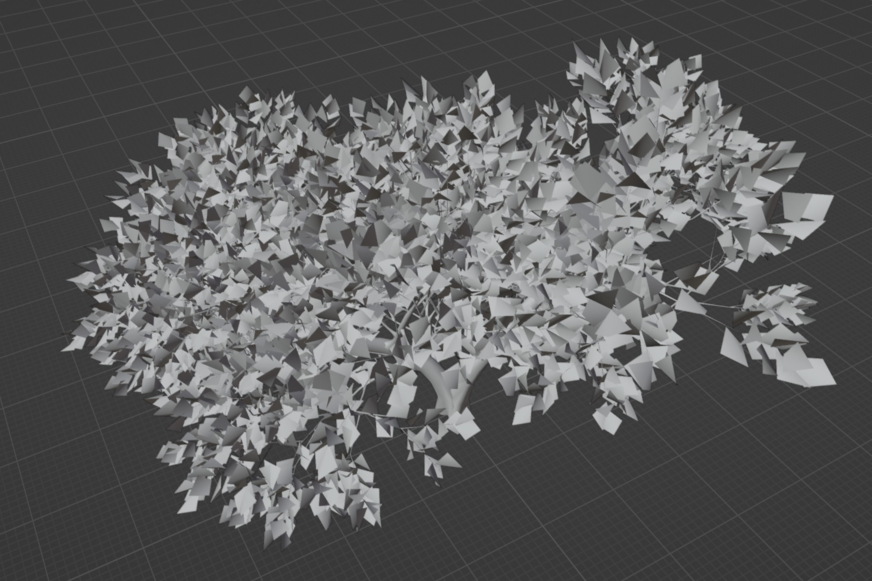 Maple tree 01 Low-poly 3D model_15