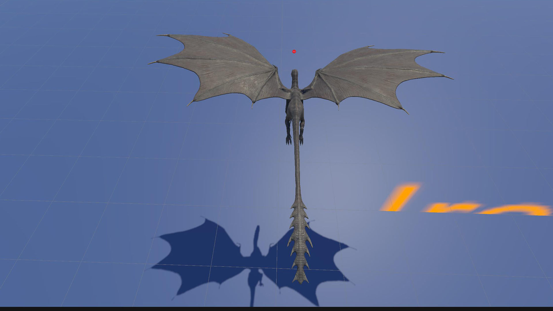 Dinosaur Iron Fire Dragon - Unity Project  Low-poly 3D model_7