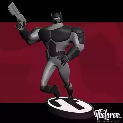 Batman Savage Time NOIR statue