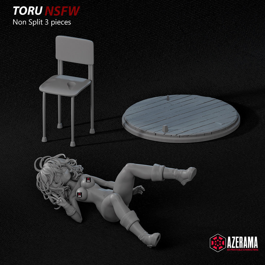 Toru NSFW STL Ready for 3D Printing 3D print model_5