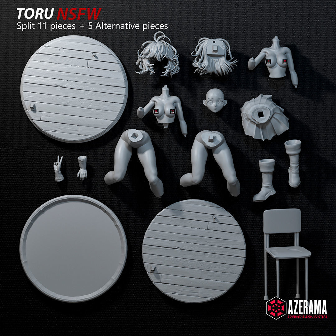 Toru NSFW STL Ready for 3D Printing 3D print model_1