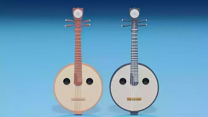 Chinese Instrument The Ruan