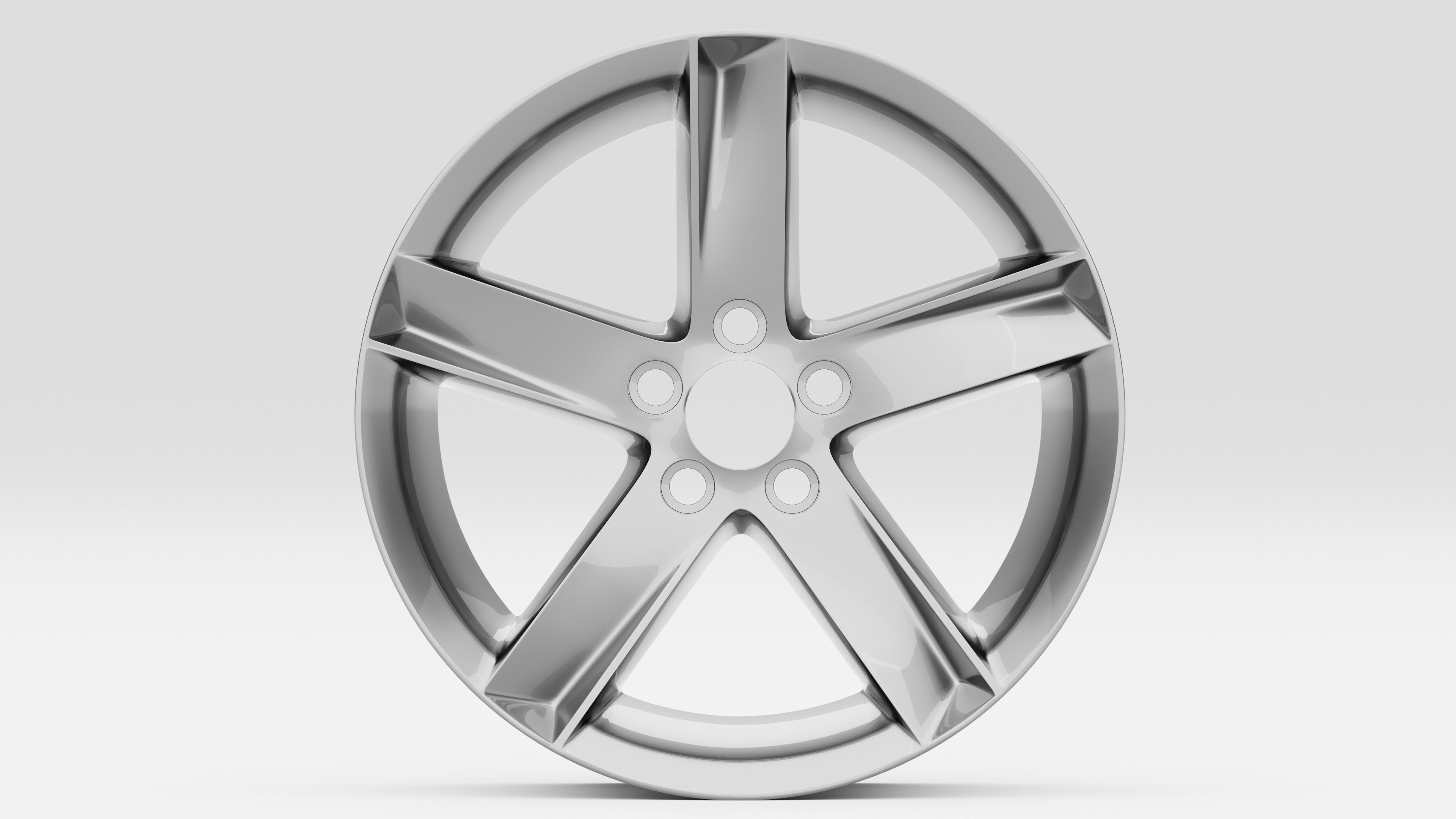 Audi A4 8K00714 Rim 3D model_1
