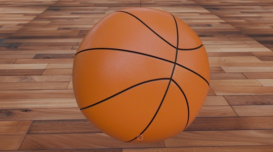 Basketball Balls 3D Model 3D model_1