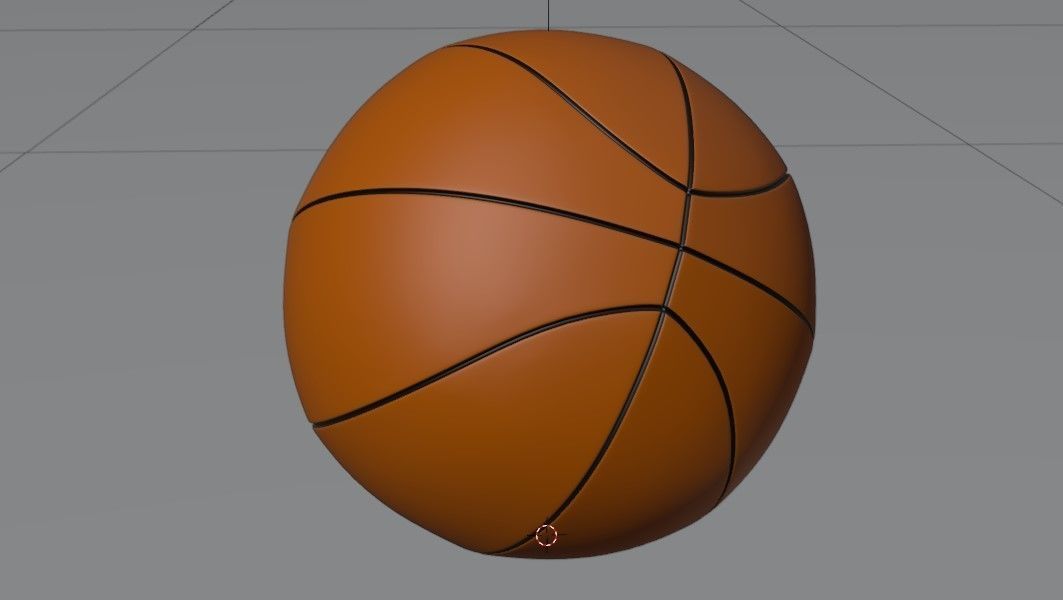 Basketball Balls 3D Model 3D model_2