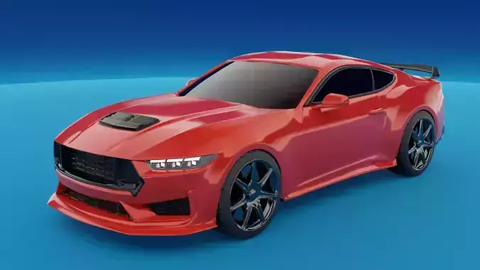 Ford Mustang 2024 Game Ready