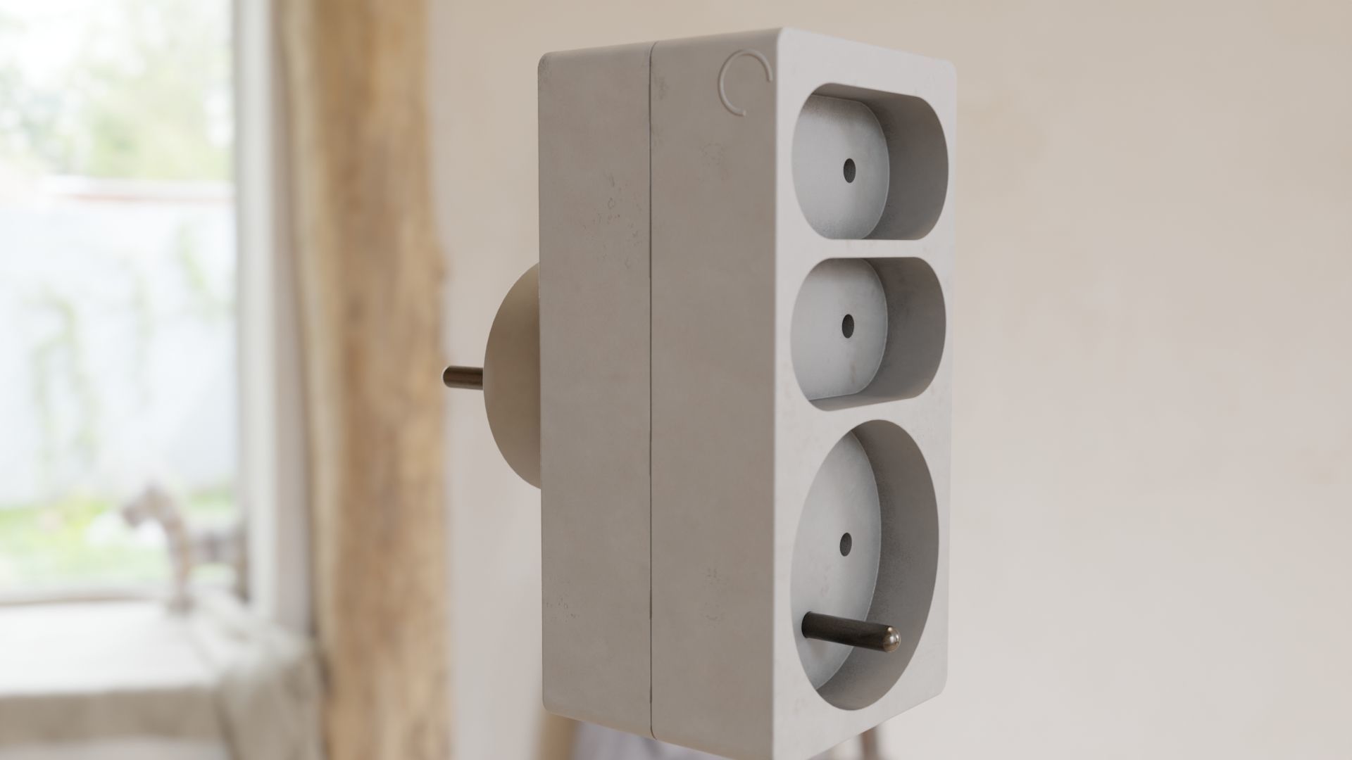 Power Strip Free 3D model_3