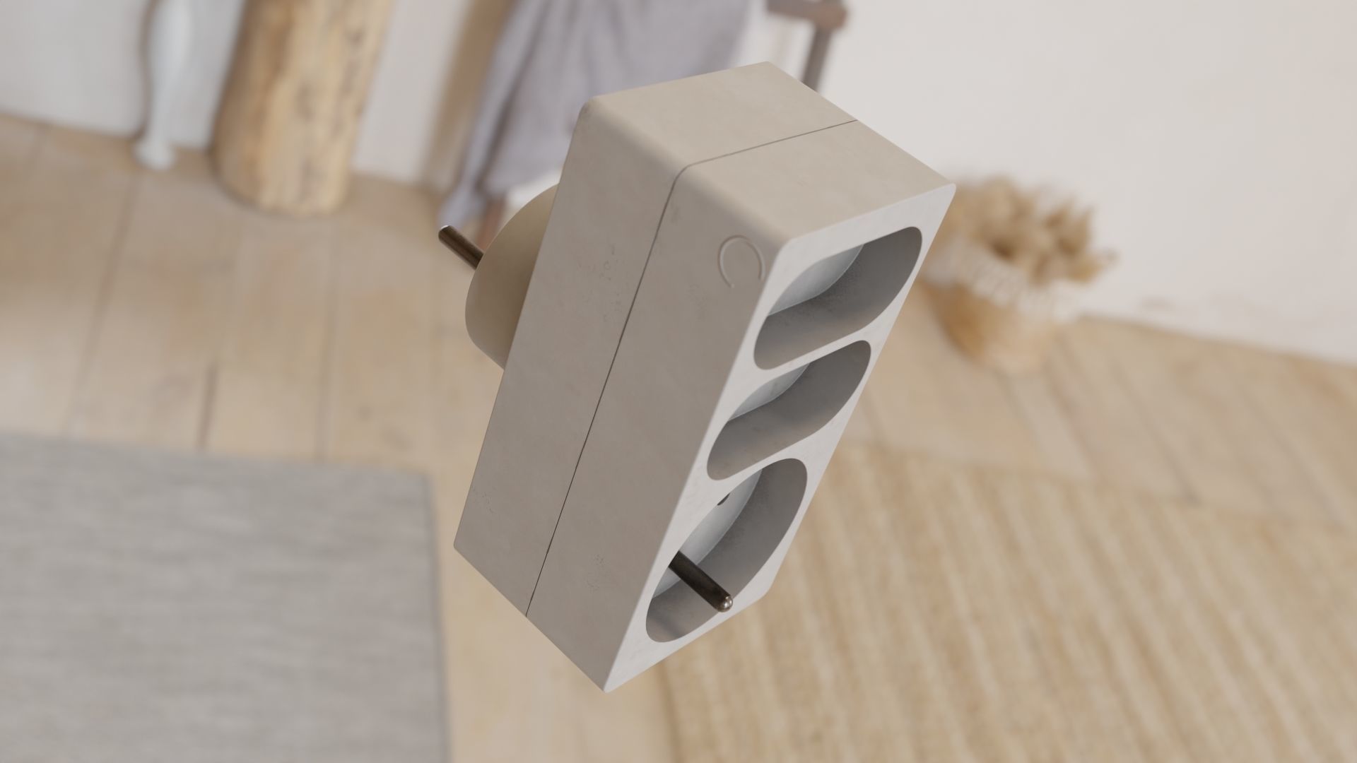 Power Strip Free 3D model_4