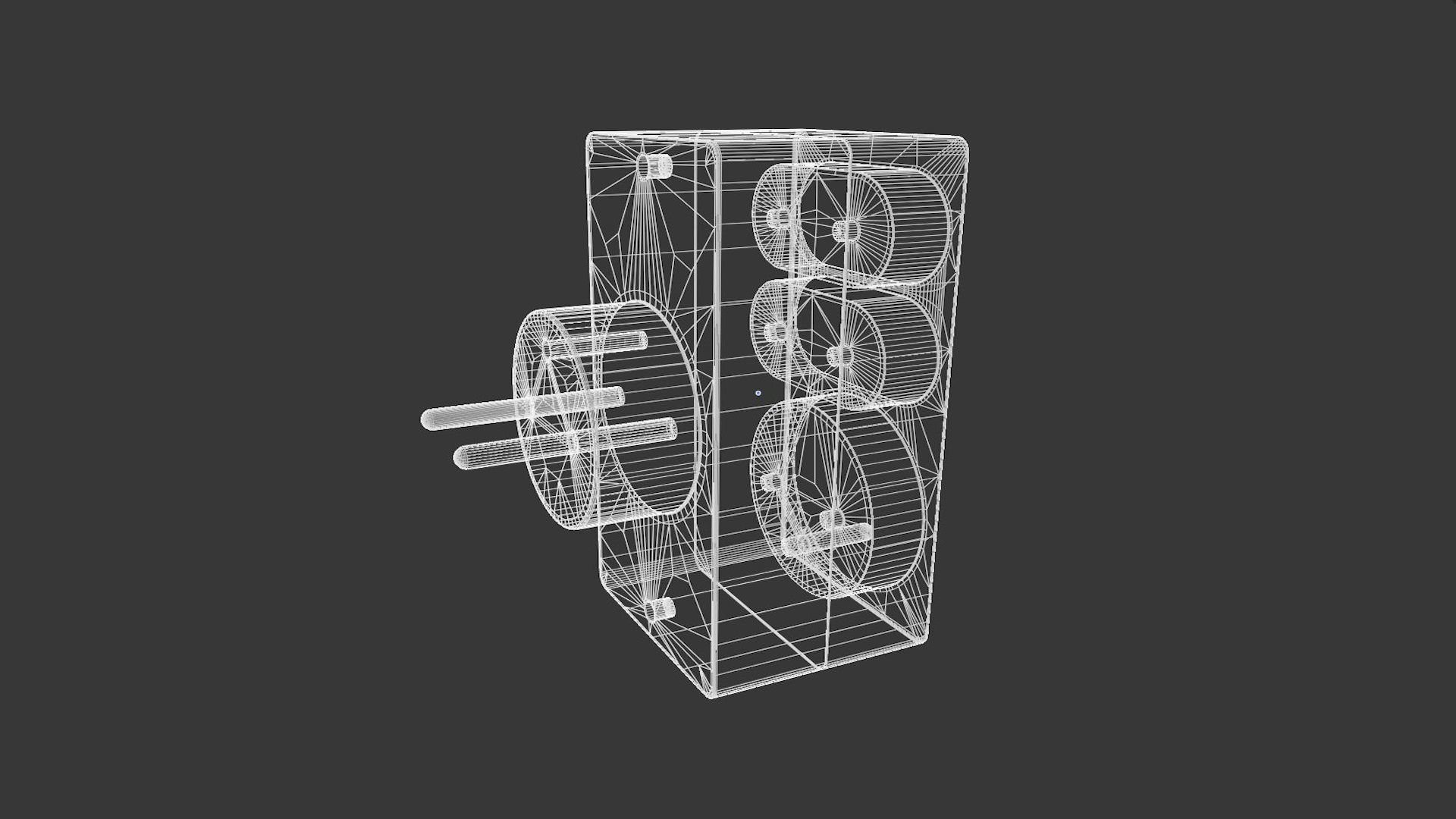 Power Strip Free 3D model_6