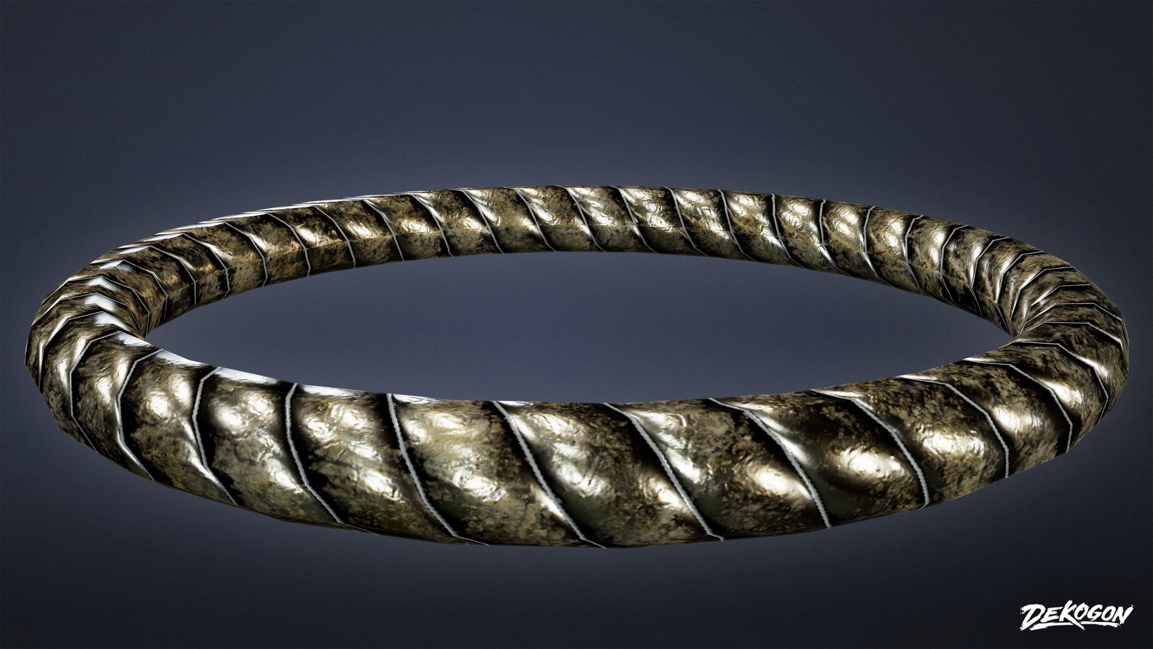 Ancient Treasures - Band 01 - LOW POLY Low-poly 3D model_4