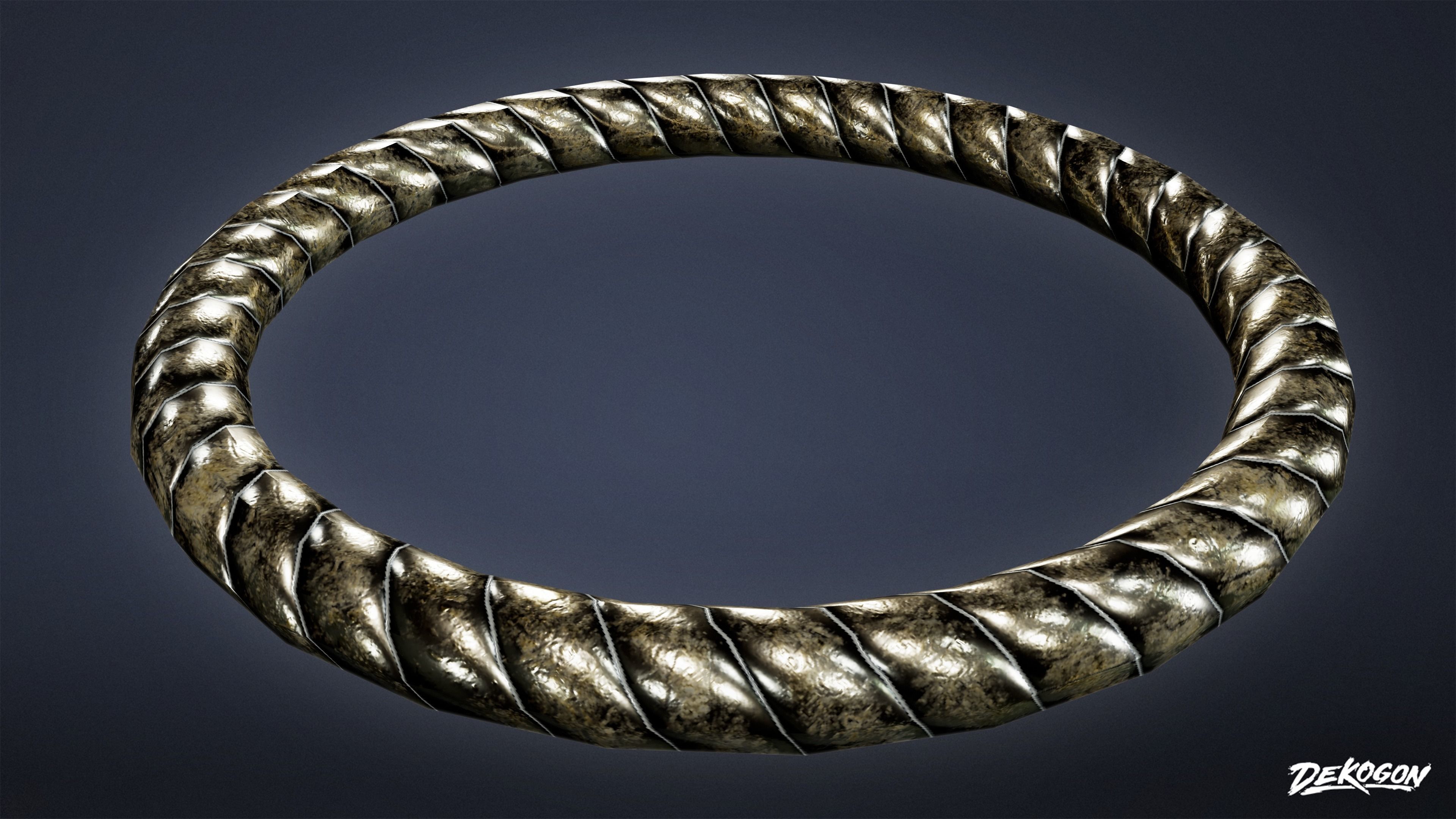 Ancient Treasures - Band 01 - LOW POLY Low-poly 3D model_3