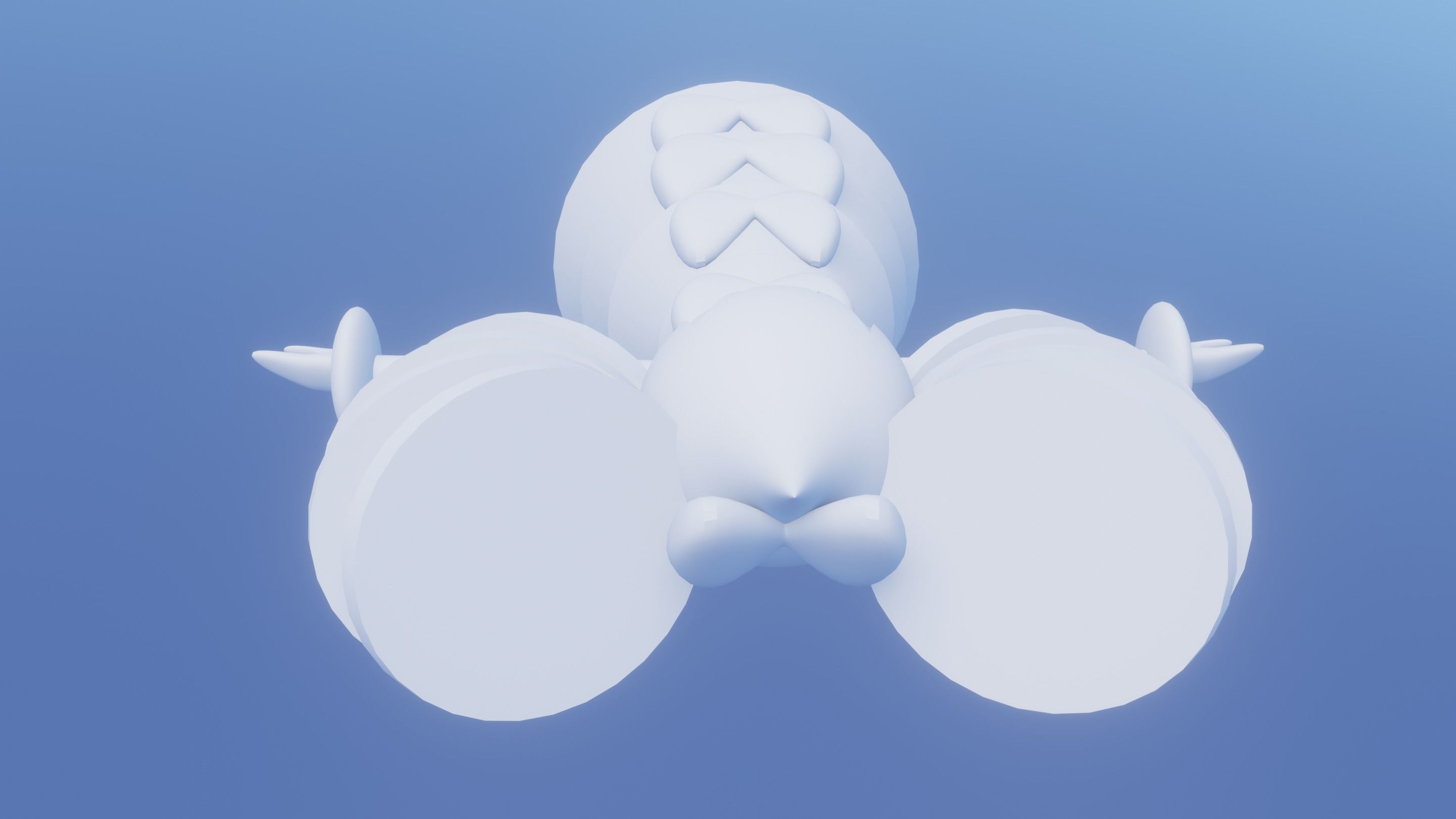 Pokemon Gothitelle and Shiny version  3D model_15