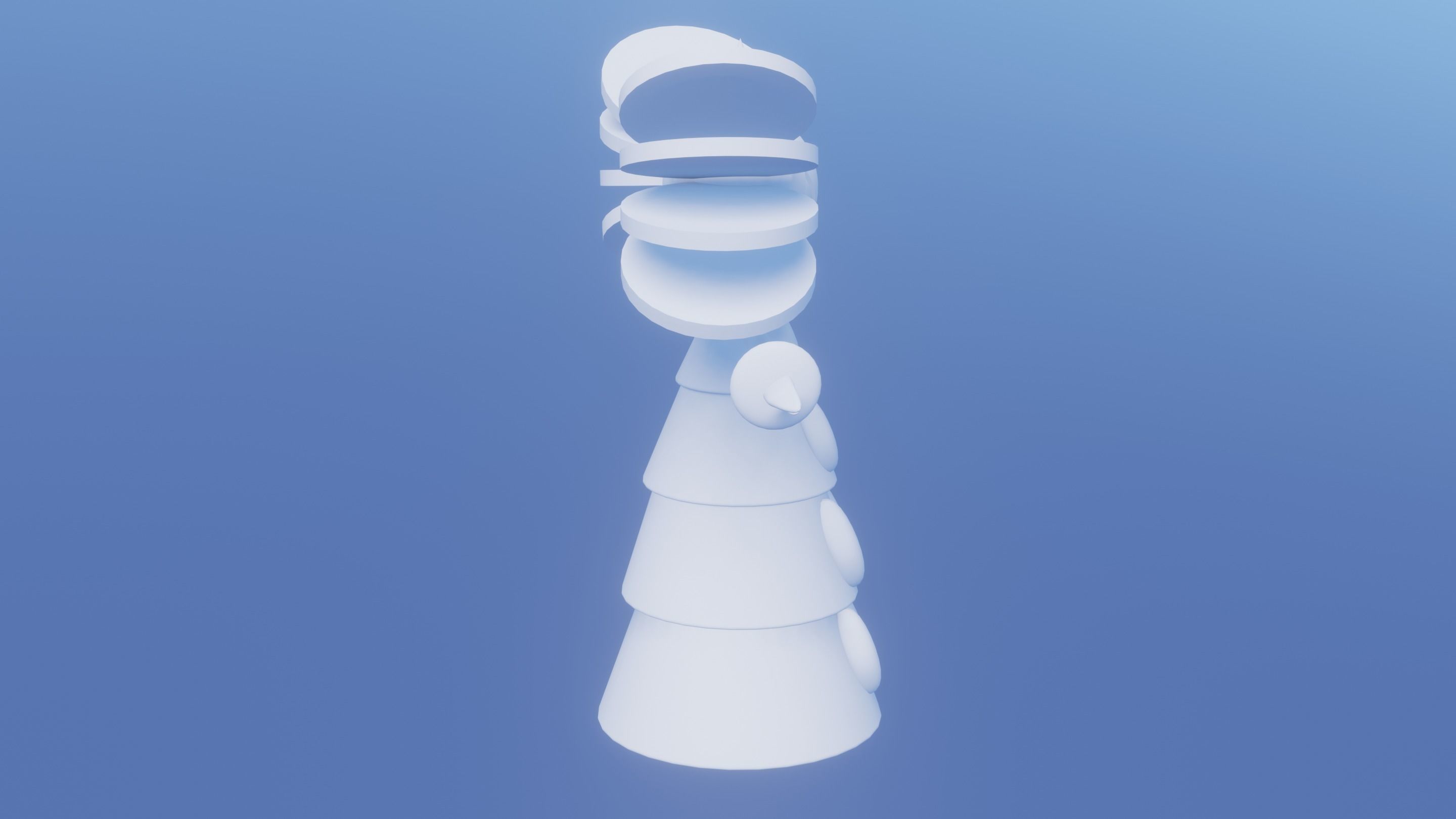 Pokemon Gothitelle and Shiny version  3D model_7