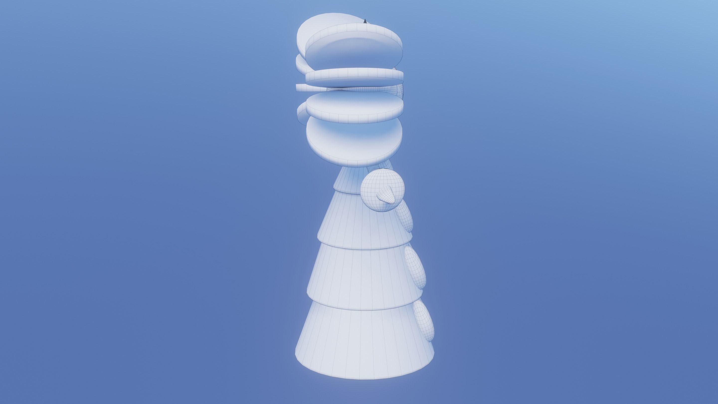 Pokemon Gothitelle and Shiny version  3D model_8