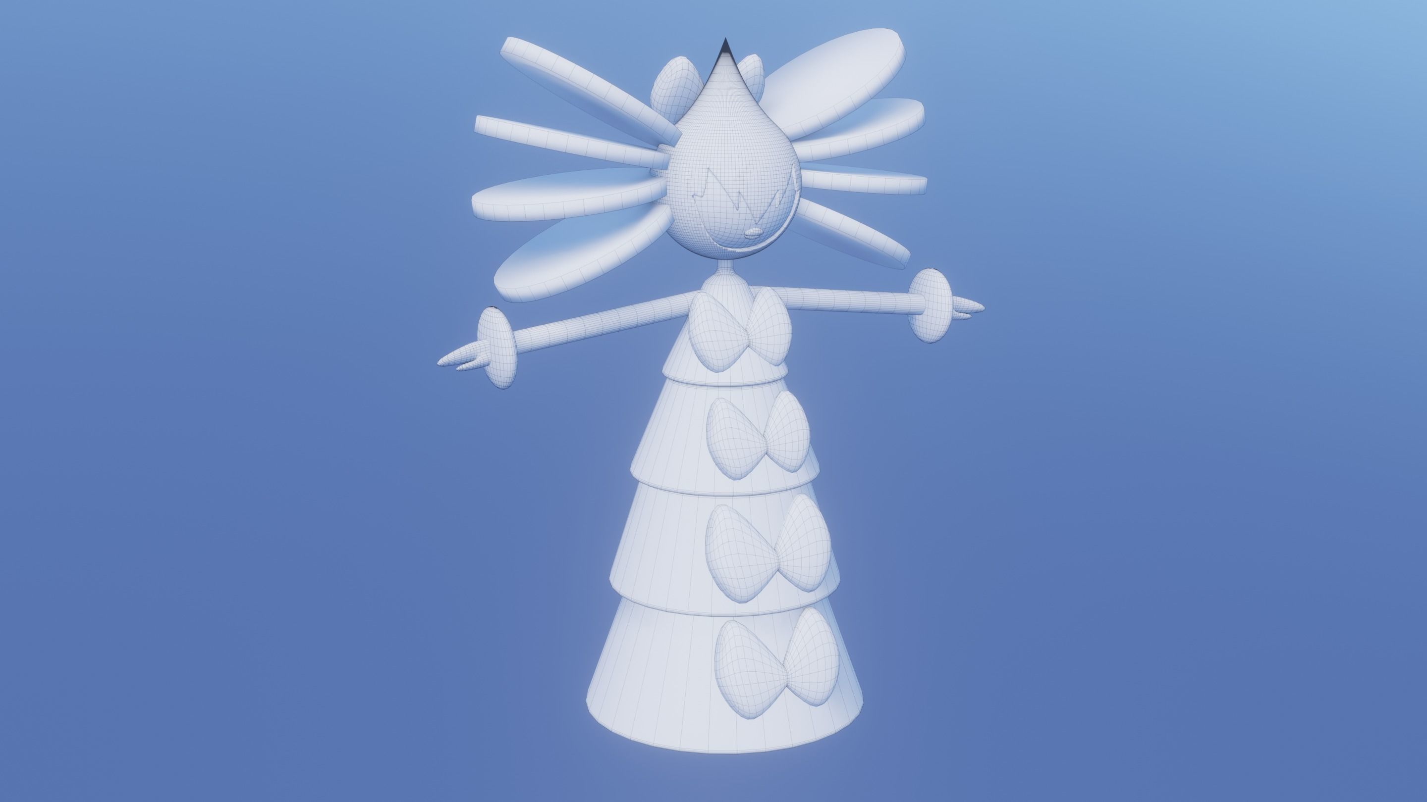 Pokemon Gothitelle and Shiny version  3D model_4