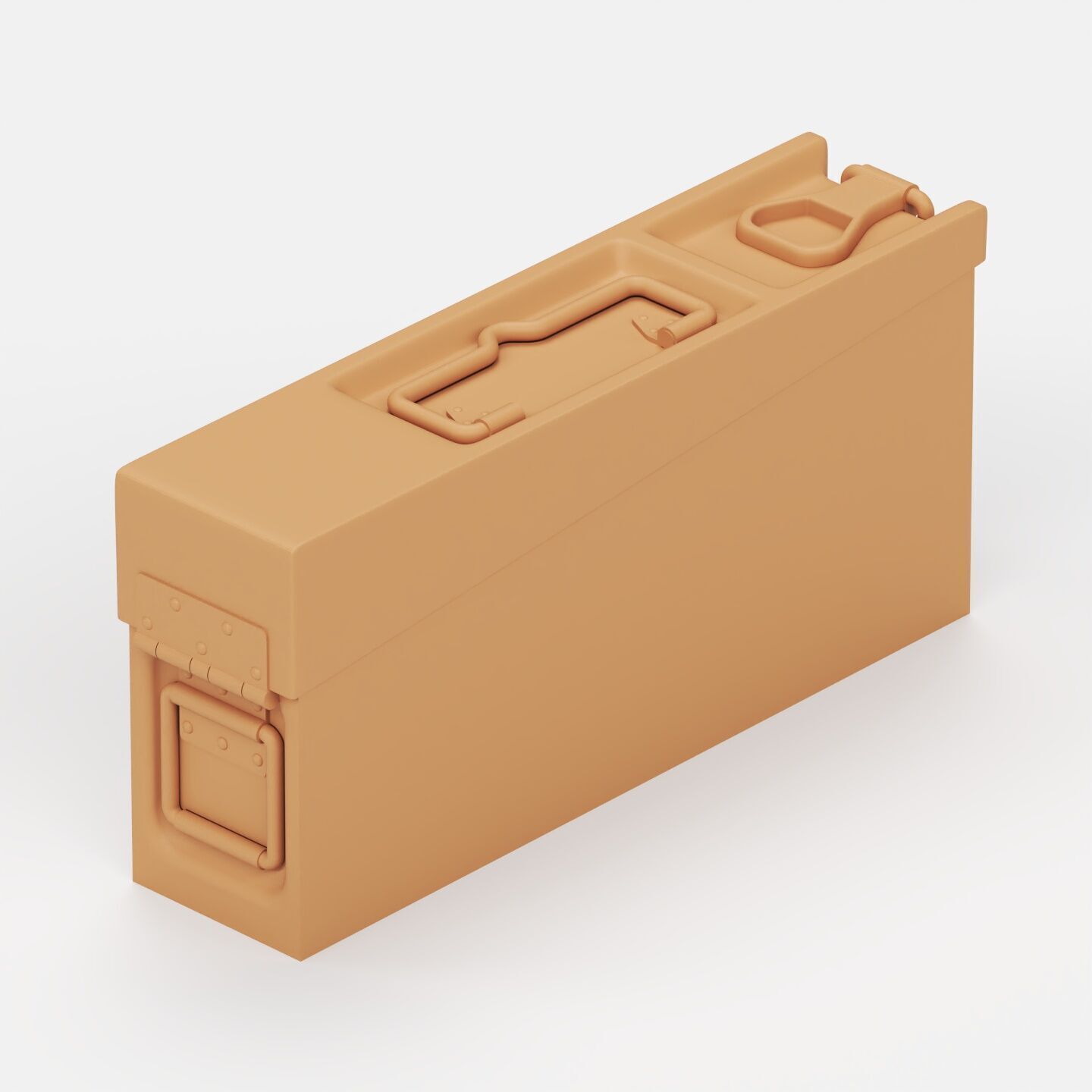 German ammo box set 3D print model_2