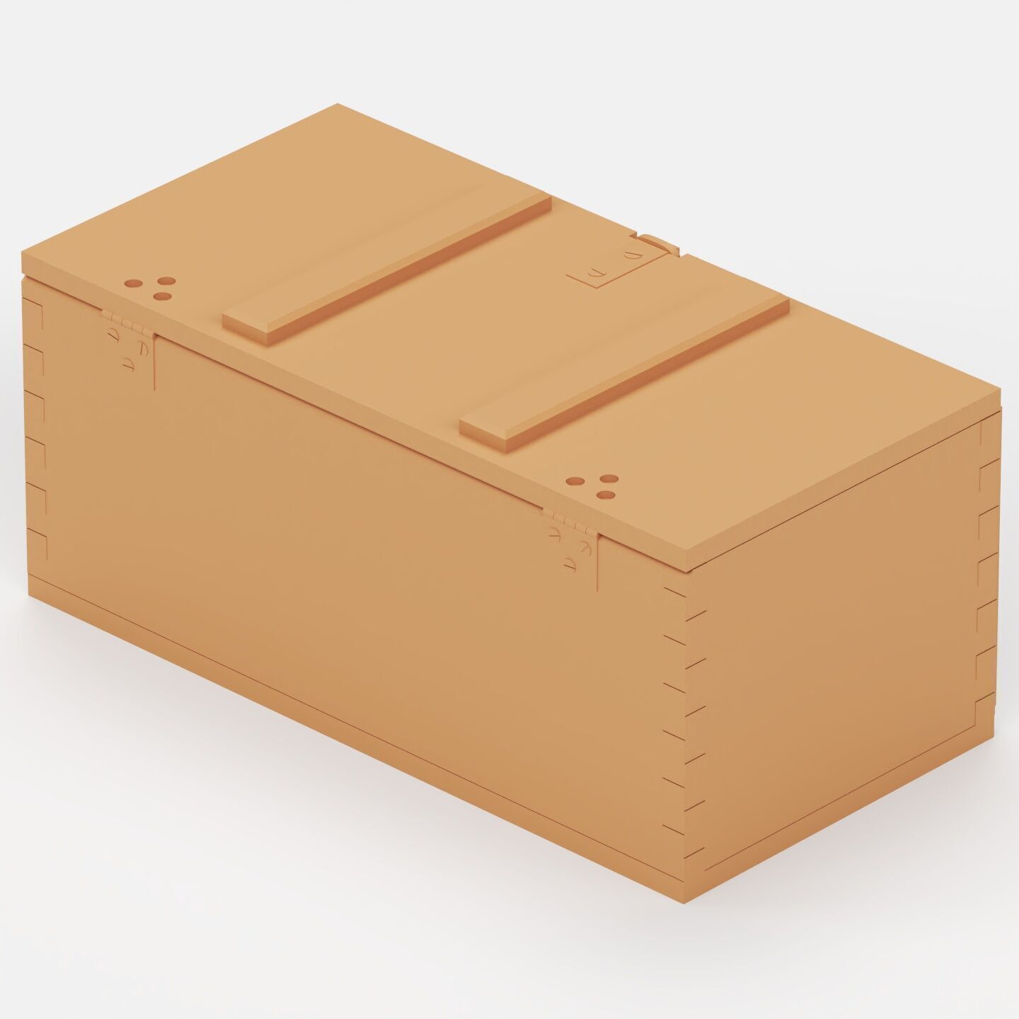 German ammo box set 3D print model_10