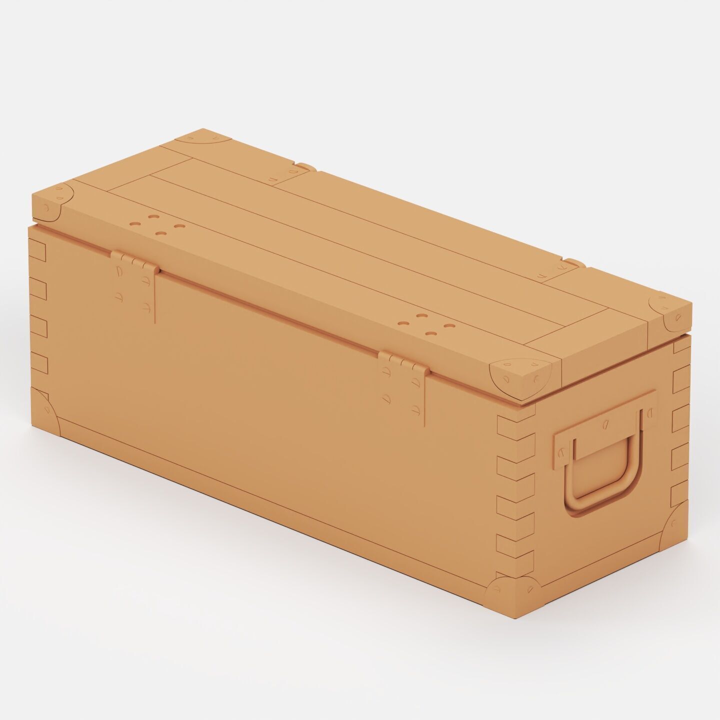 German ammo box set 3D print model_6