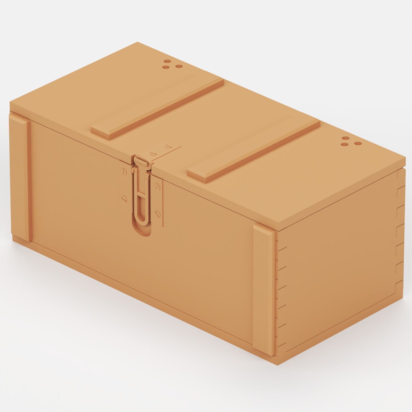 German ammo box set 3D print model_9