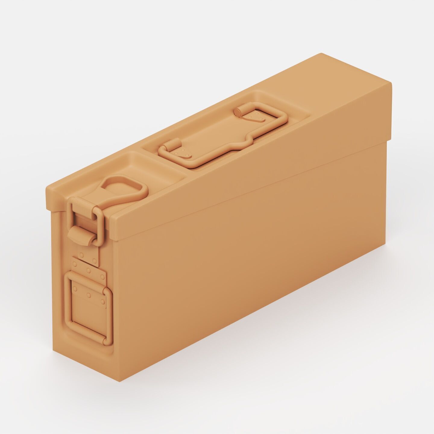 German ammo box set 3D print model_1