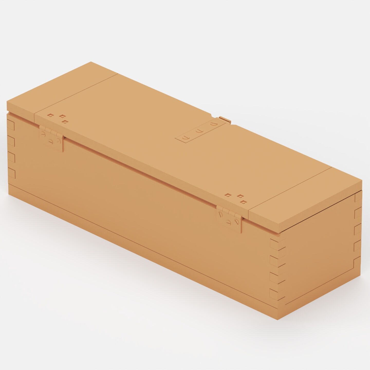 German ammo box set 3D print model_12