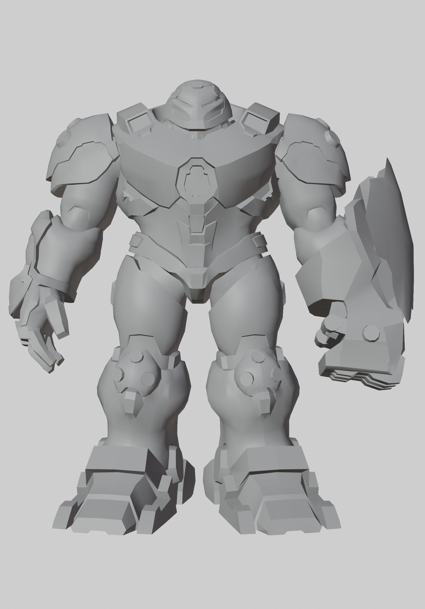Hulkbuster  3D model_1