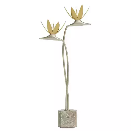 Paradiso Gold - Silver Table Lamp