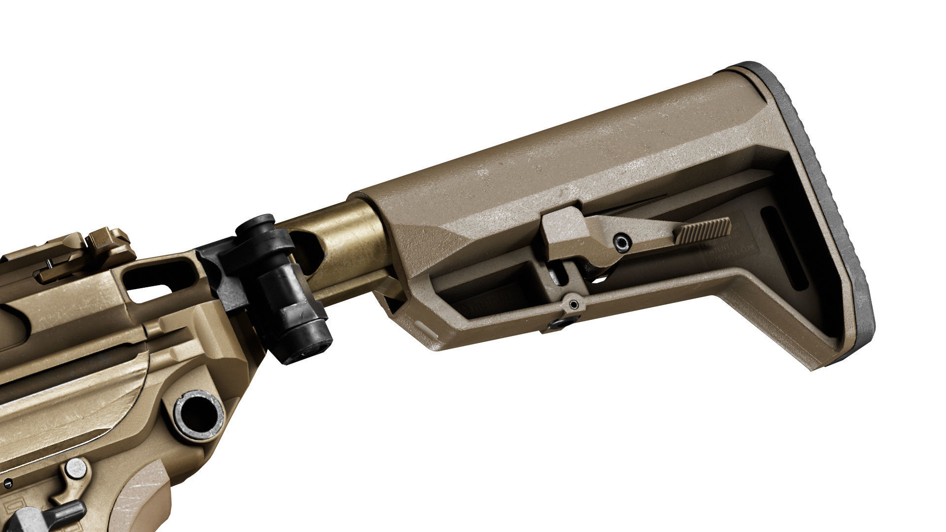 SIG SAUER XM7 MCX SPEAR Low-poly 3D model_10