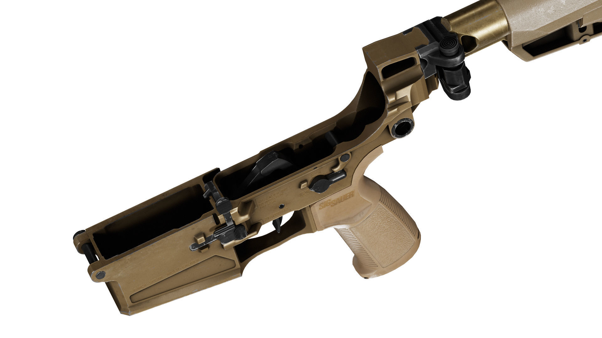 SIG SAUER XM7 MCX SPEAR Low-poly 3D model_13