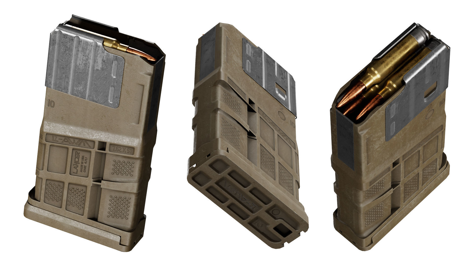 SIG SAUER XM7 MCX SPEAR Low-poly 3D model_8