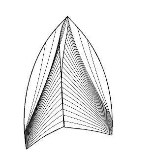 Wire leaf 3D model_2