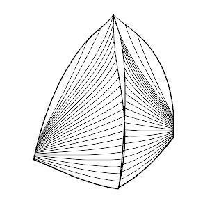 Wire leaf 3D model_5
