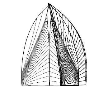 Wire leaf 3D model_1