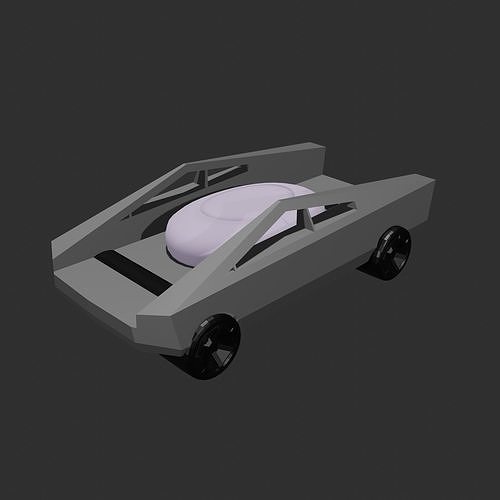 Cybertruck soap holder Free 3D print model